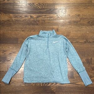 Nike Blue Quarter-Zip Pullover